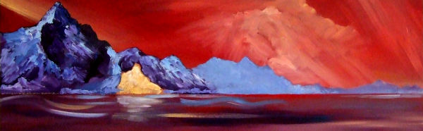 Arctic Landscape
Sacred Landscapes - Fragile Earth
Size 60cm x 25cm
Price �300